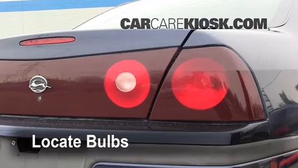Chevy impala tail lights discount